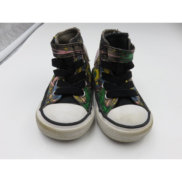 Converse Other - Converse Dinoverse Chuck‎ Taylor All Star Shoes Infant Sz 3 Dinosaur Space HiTop
